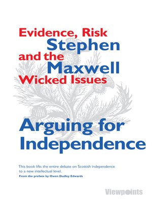 cover image of Arguing for Independence